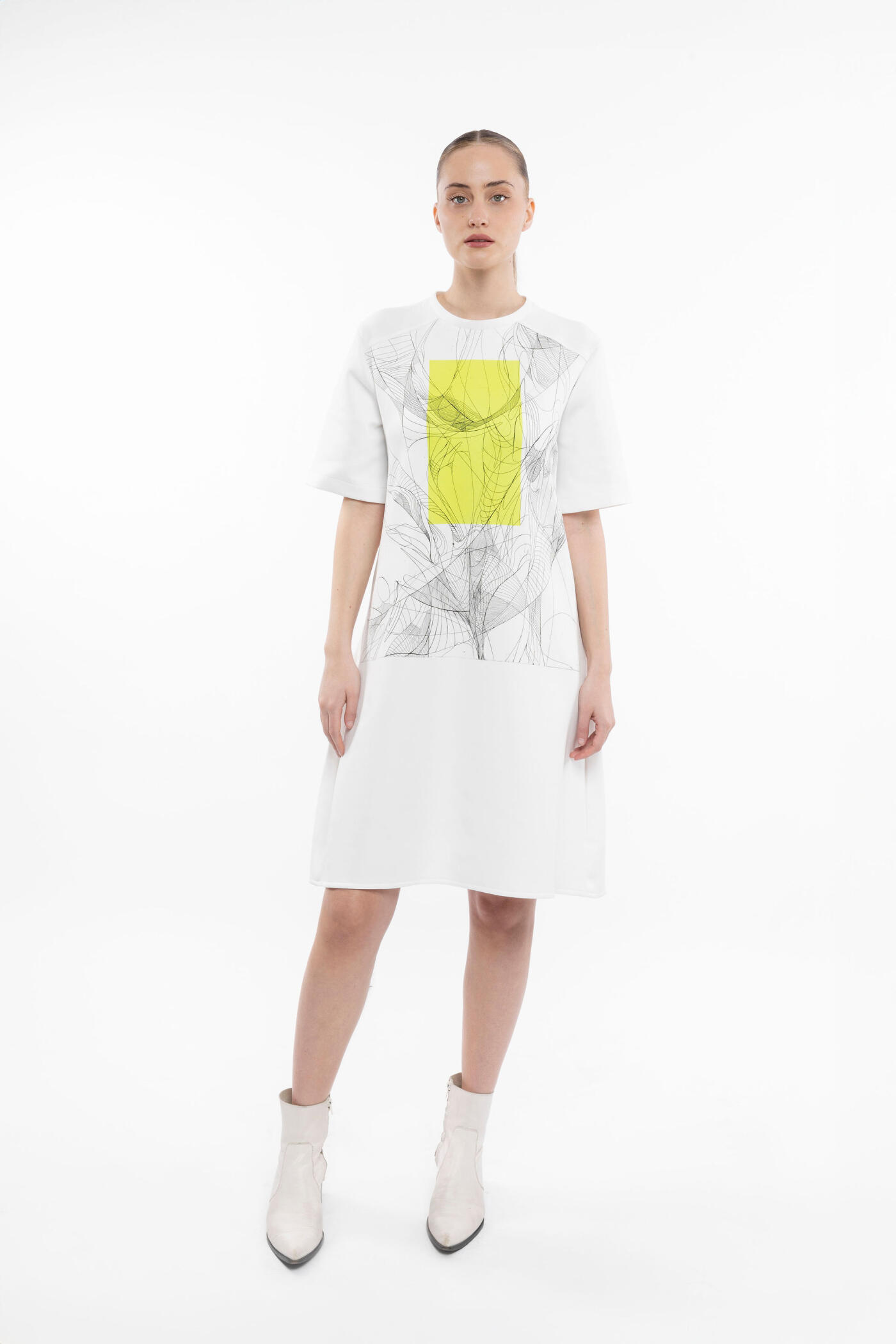 color block t shirt dress ctdiral Womens Color Block Midi Dress V Neck Half Sleeve T Shirt Dress Summer Casual Loose Fit Vacation Dress House Dress Pink M